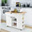 Solid Wood Top Kitchen Island-410741290