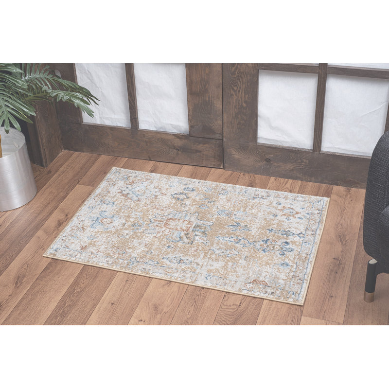 Noble Gold  Area Rug, Runner 2'7" x 7'3"