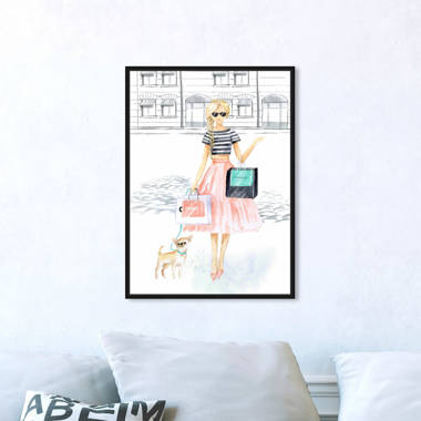 Fashion Girl Fashion Wall Art Print