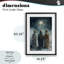 Three Wise Men & North Star, reproduction sous verre encadrée, design par Petal Prints Design-1132266539-1132266536