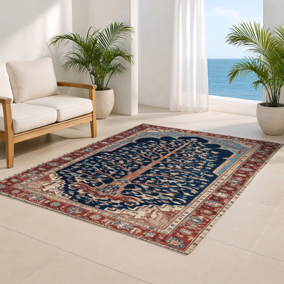 Persian Gray Indoor and Outdoor Area Rug