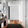 Modern Ceiling Light with Square Curving Shade Dimmable