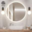 Miroir de salle de bain rond Naliyah-283975890