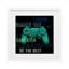«Game On Level Up», reproduction sous verre encadrée, par Kim Allen-84289992-84289998