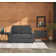 Clark 54" Square Arm Loveseat with Reversible Cushions