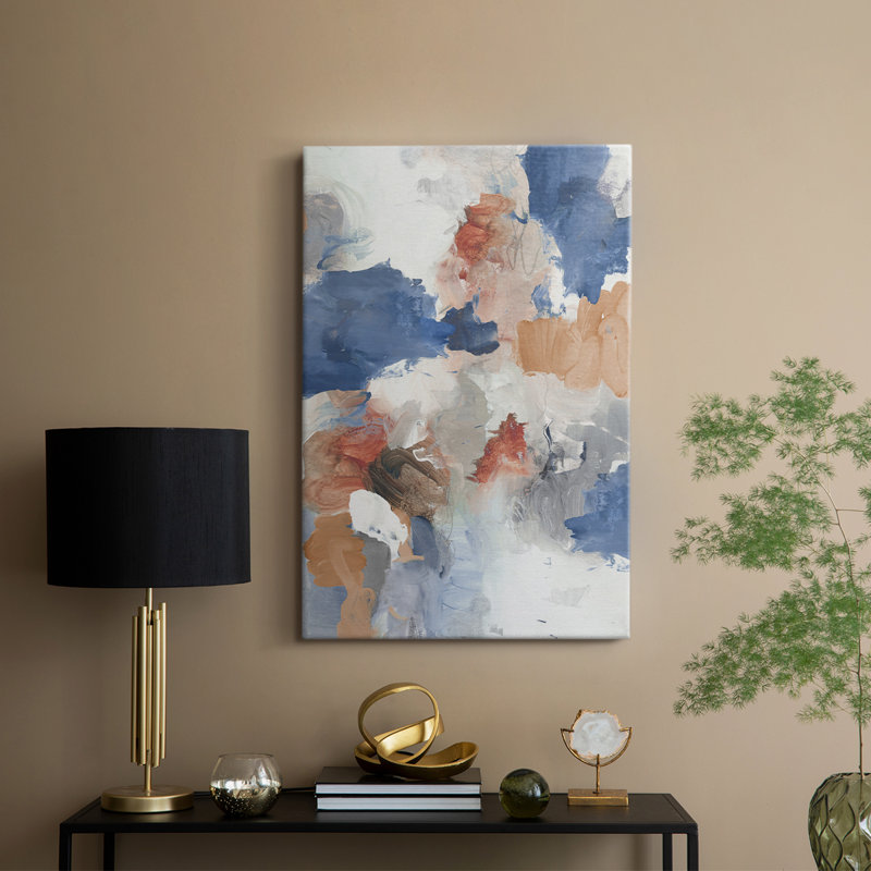 Graphite Moon II - galerie tendue sur toile - galerie Cavas sur mesure, H 12 po x l 8 po
