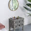 Miroir rond en fer