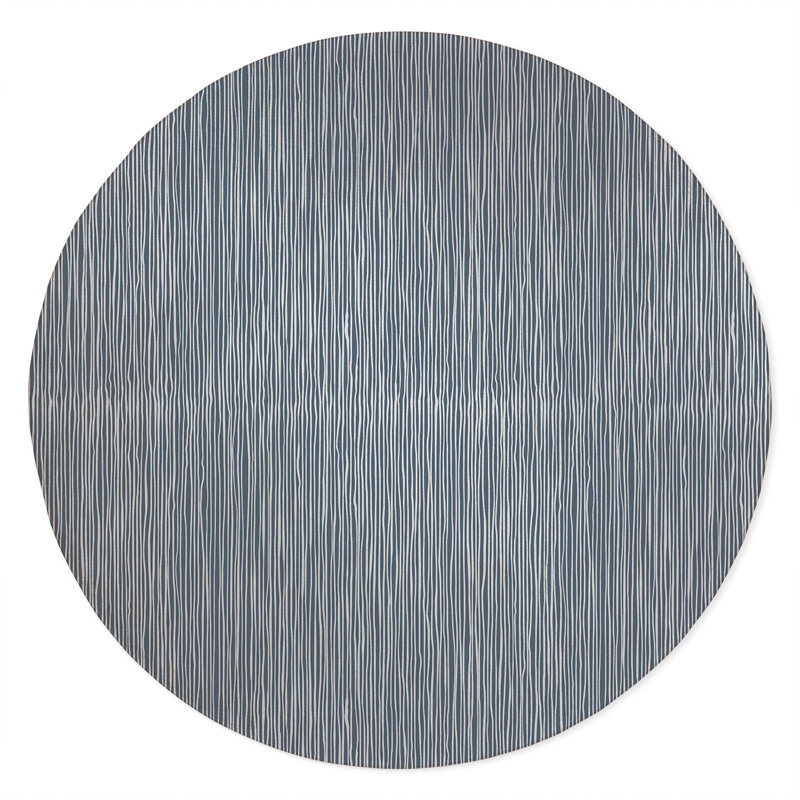 Tess Non-Slip Outdoor Rug, Round 5'