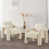 Mélange de polyester beige sélectionné
