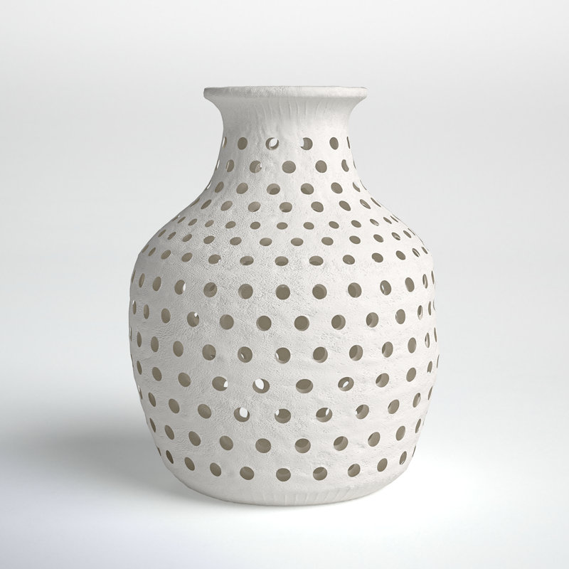 17'' Handmade Ceramic Table Vase