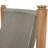 Pacifica Dining Side Chair Natural Teak/Rope/Brass