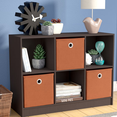 Anjay 59.9 cm H x 80.3 cm W Cube Bookcase