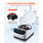 Centrifuge Machine 2/5/10/15/50ml Speed 500-4000rpm with 1 Rotor and Timer