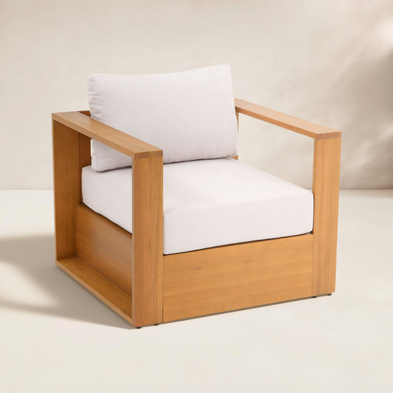 Emmett Outdoor Patio Chair With Cushions