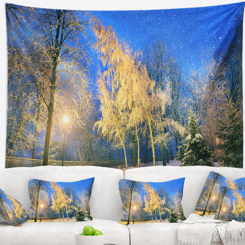 Polyester Tapestry, 78" H x 92" W