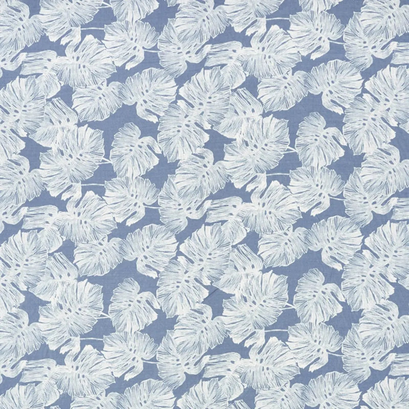 Tissu transparent Del Coco, Marine