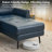 88” W Faux Leather L-Shape Sofa Chaise-556264105