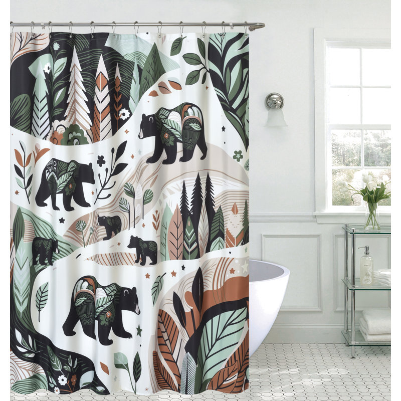 Rideau de douche 72 po Forest Life