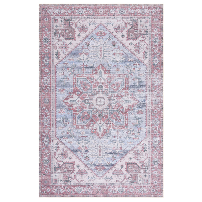 Tucson Performance Machine Washable Southwestern Rug, Rectangle 4' x 6'
