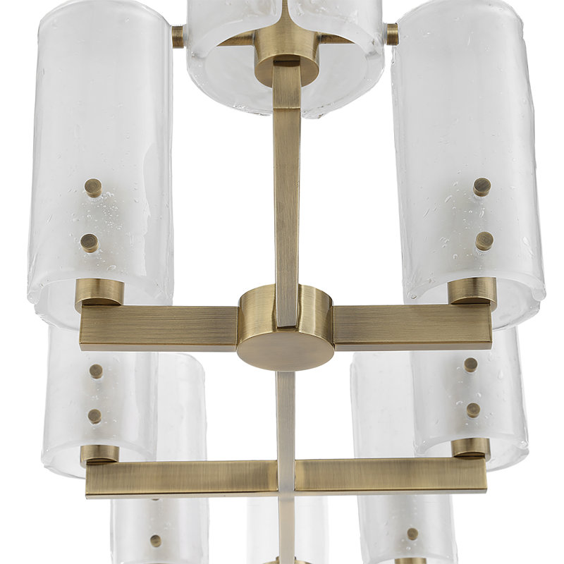 Everly Quinn Hibner 8 Light Linear Chandelier