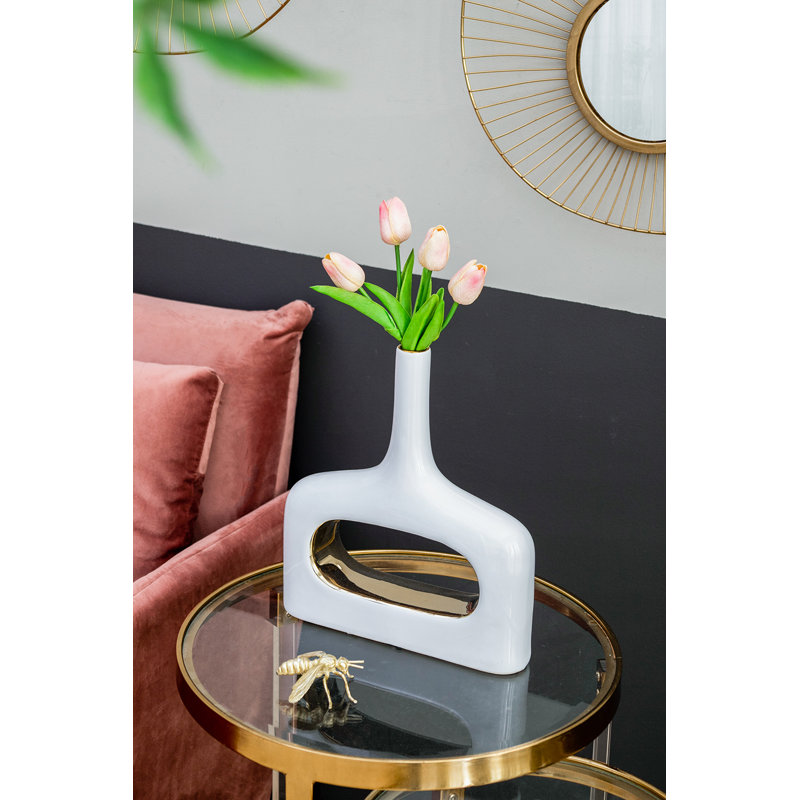 Vase de table en céramique 13,2 po Amblewood