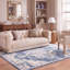 Tapis oriental bleu marine Aurelle-1376164938
