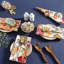 Ensemble de serviettes de table Boho