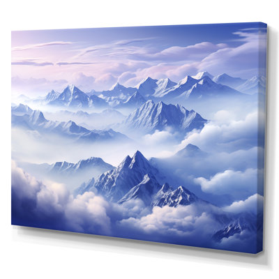 " Mountain Blue Peak Harmonies I "