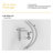 Single Hole Bathroom Faucet with Drain Assembly-115744970