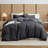 100% Cotton Waffle Weave Duvet Cover Set-135355227-135355230