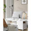 Table basse, blanc, 35 7 / 8x14 5/8 "