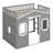 House Loft Bed With Ladder-37284065