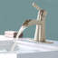 Robinet de salle de bain noir-92476287