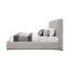 Grand lit Orane en tissu gris-259364739
