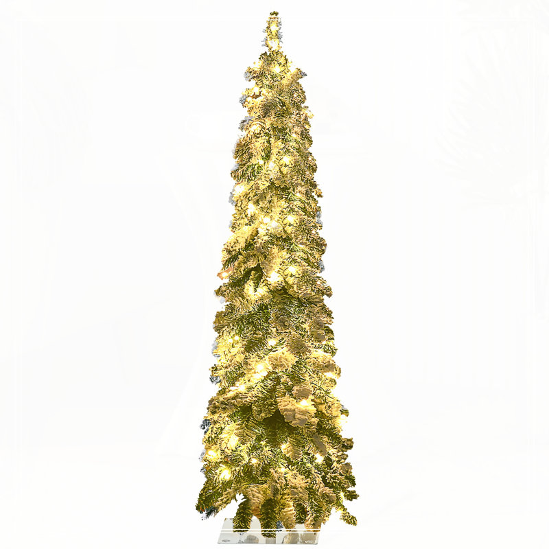 Arbre de Noël artificiel haute 4 pi, H 3,9 pi