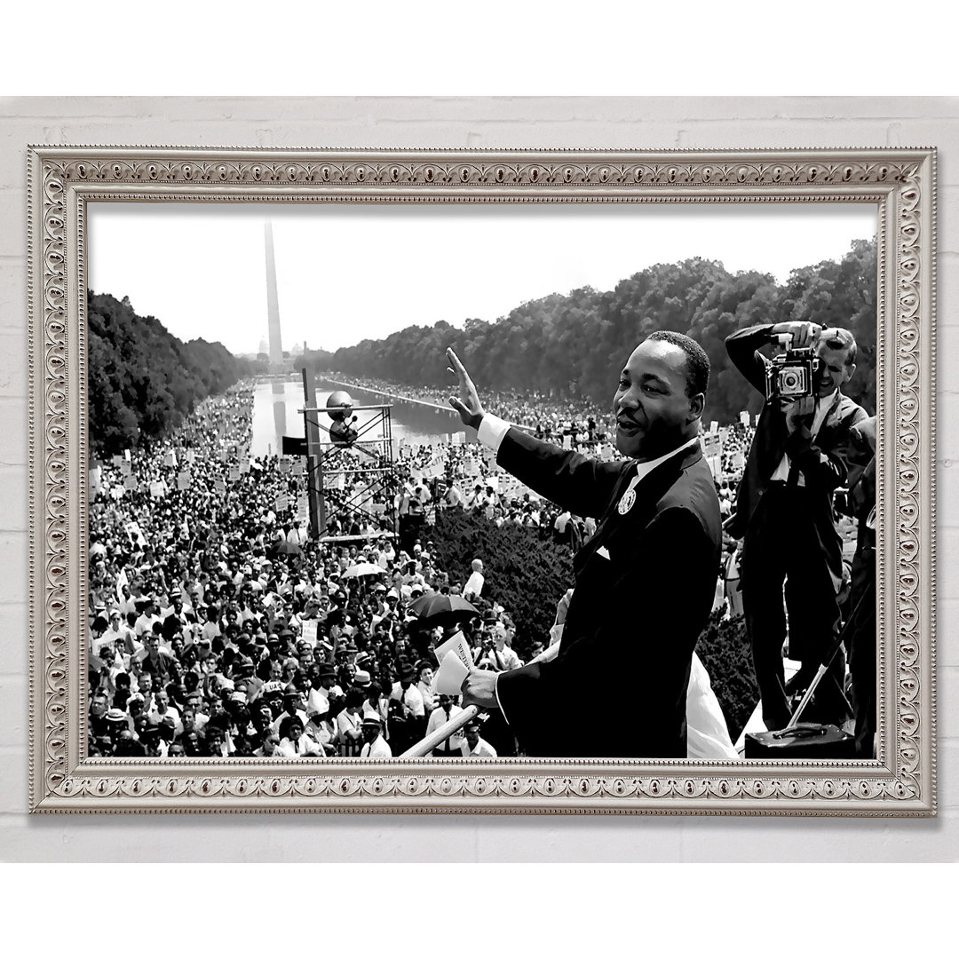 Gerahmter Kunstdruck I Have A Dream Martin Luther King Jr