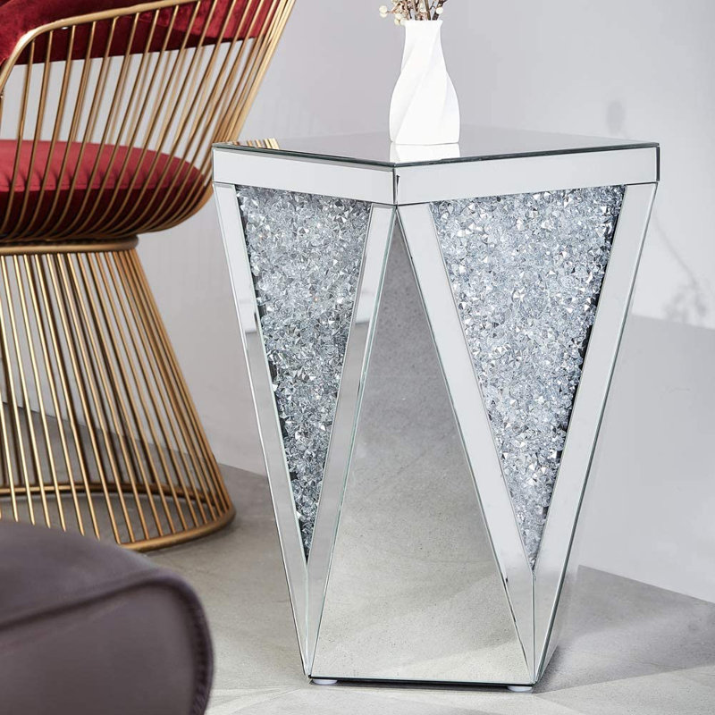 Ensemble de tables de bout en verre