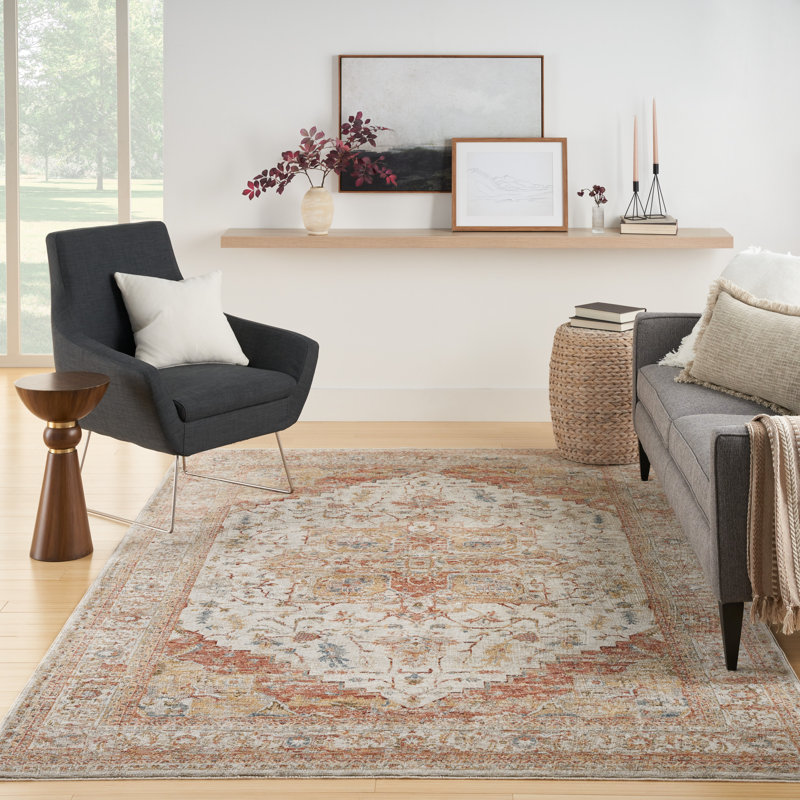 Oriental Indoor Rug, Rectangle 5'3" x 7'8"