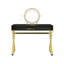 Bureau de meuble-lavabo avec miroir et plateau à bijoux Coleen