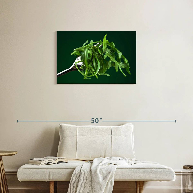 Goût de roquette, H 20 po x l 30 po