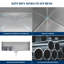 GarveeHome Undermount Kitchen Basin 304 Stainless Steel, Single or Double Bowl, Bottom Grid & Drain, Sound Dampening, Modern Dual Mount Workstation