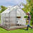 6'W X 4/6/8/10/12'D Heavy-duty Walk-in Hobby Greenhouse-91854603