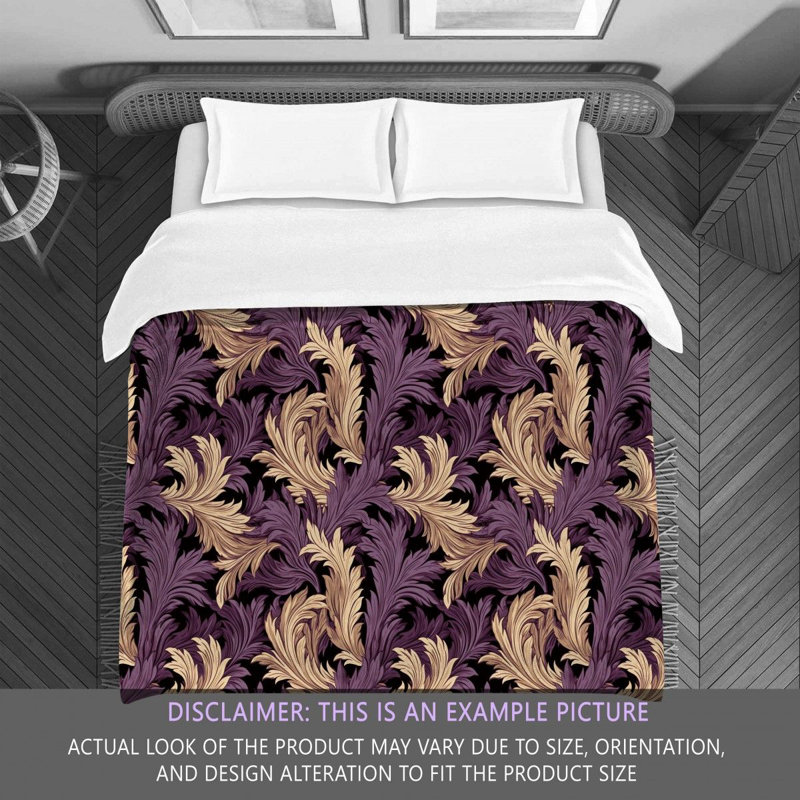 Machine Printed Comforter, Twin
