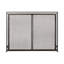 Pare-feu en fer mat - 103,5 cm (l) x 76,2 cm (h), durable, fonctionnel et facile à installer