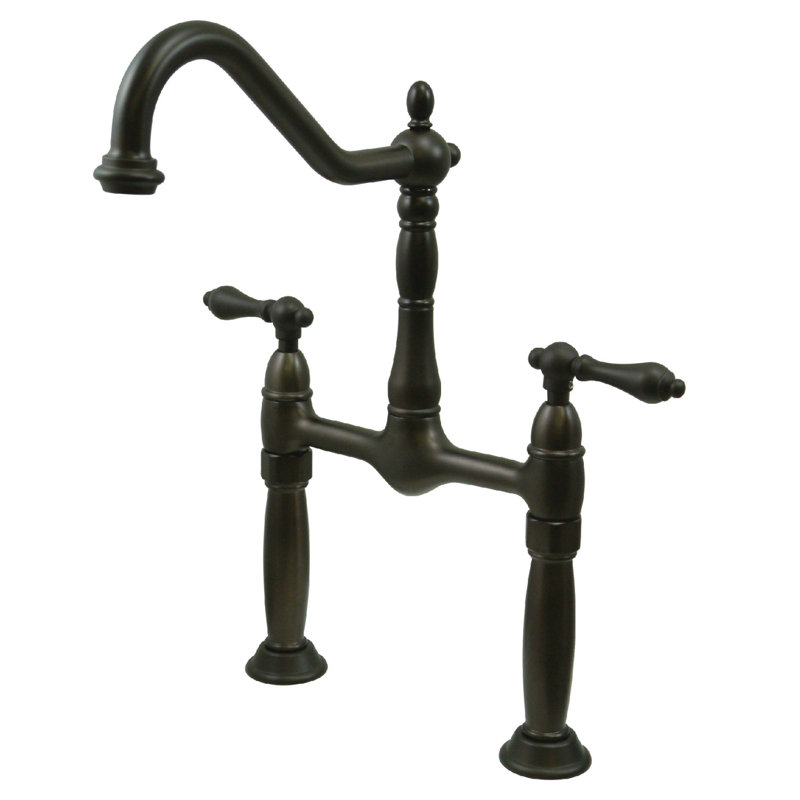 Victorian Vessel Sink Faucet, Oil Rubbed Bronze
