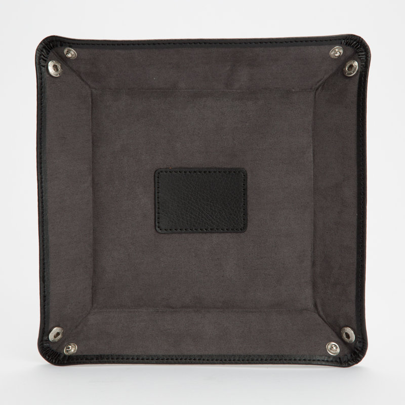 Blake Coin Tray, Black/Gray