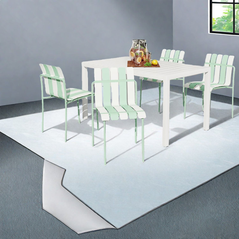 Ensembles de table de salle à manger (doit inclure à la fois la table et la chaise), métal moderne PP