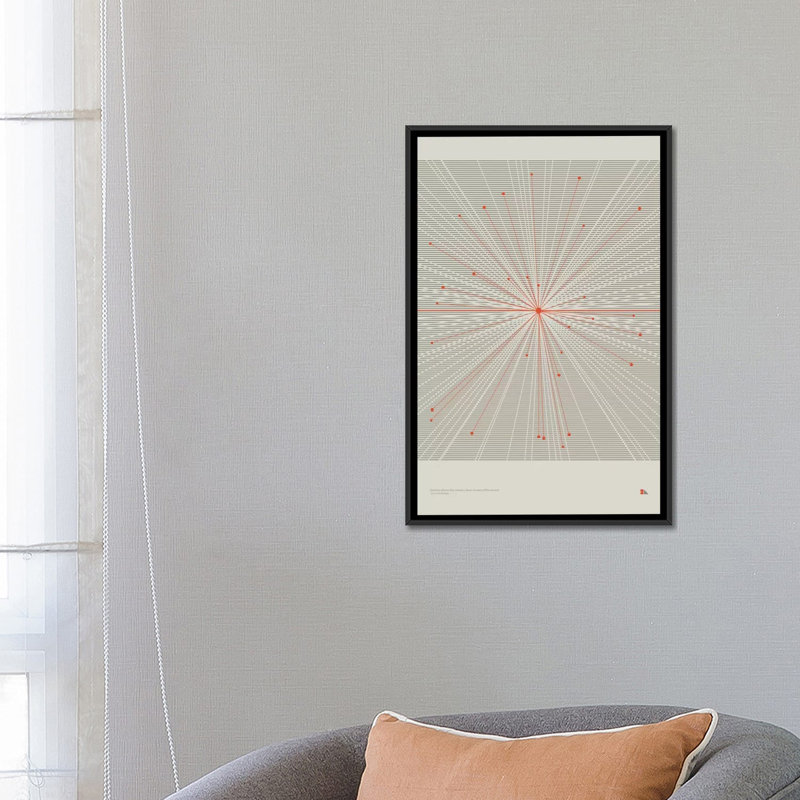 « collision ii », reproduction d’impression sur toile, H 26 po x l 18 po x P 1,5 po, Toile avec cadre noir