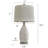 Intissar 3-Way Dimmable Ceramic Bedside Lamp with USB Port for Desk, Office