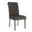 Chaise d'appoint rembourrée et capitonnée Ameriga-510417686-501825899
